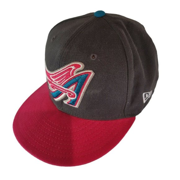 Los Angeles Angels 1997-2001 Model Snapback Cooperstown New Era Fit Nice - Picture 1 of 8